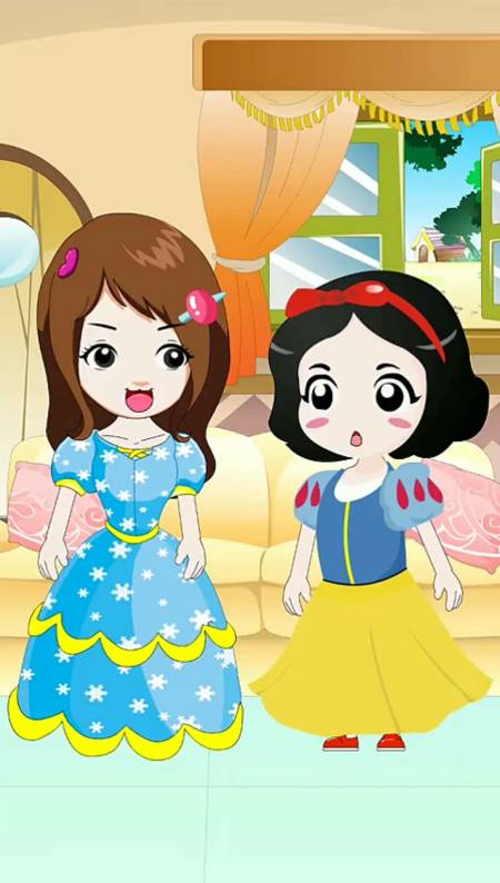 动漫#贝儿会带白雪去玩吗?