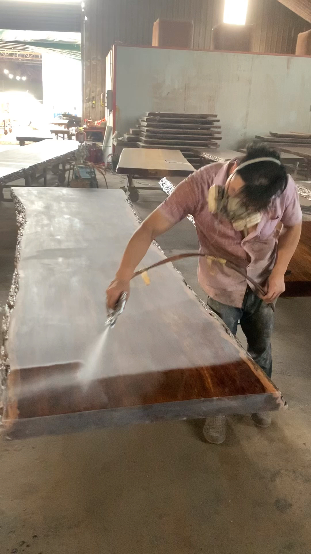 木头为什么要上油漆实木大板