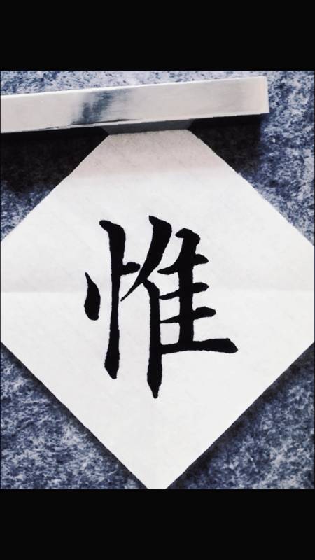 毛笔字楷书书法初学者入门教学:沁园春雪—惟-度小视