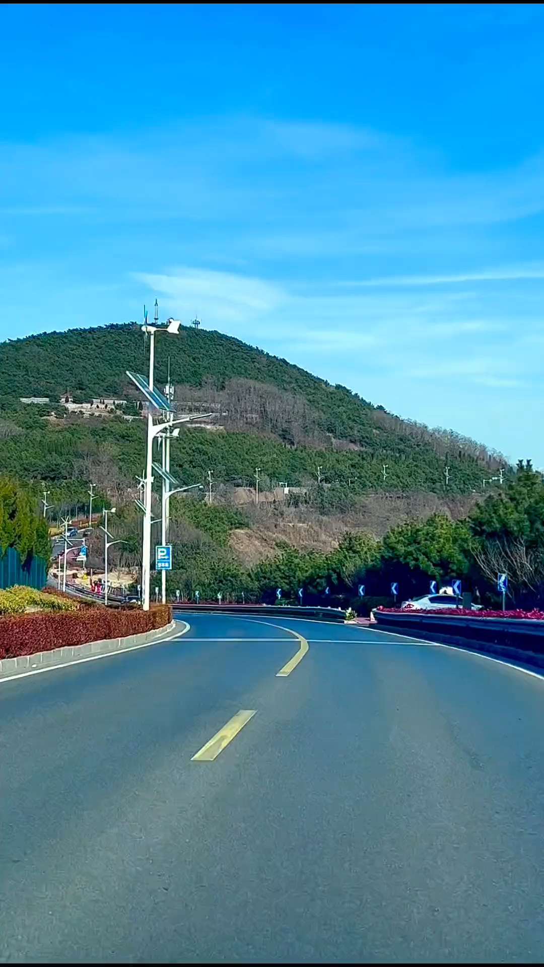 青岛:最美公路,九龙山路.