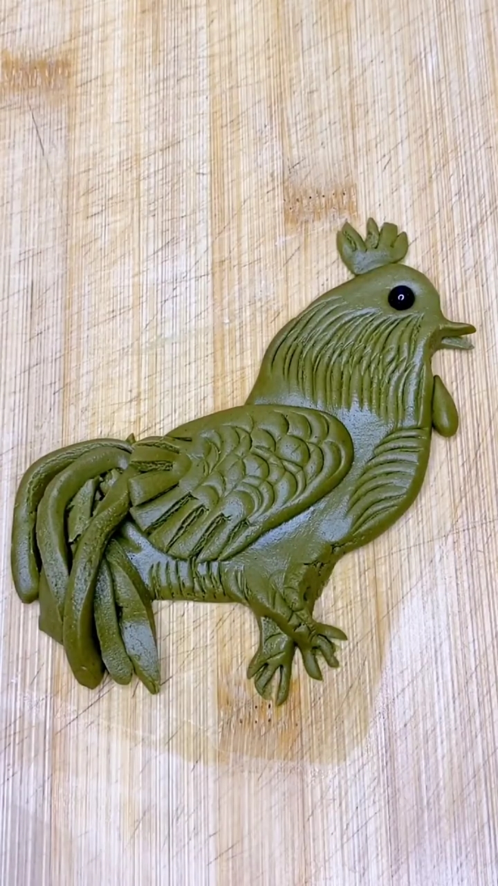 花样面点#猜这是公鸡还是母鸡!