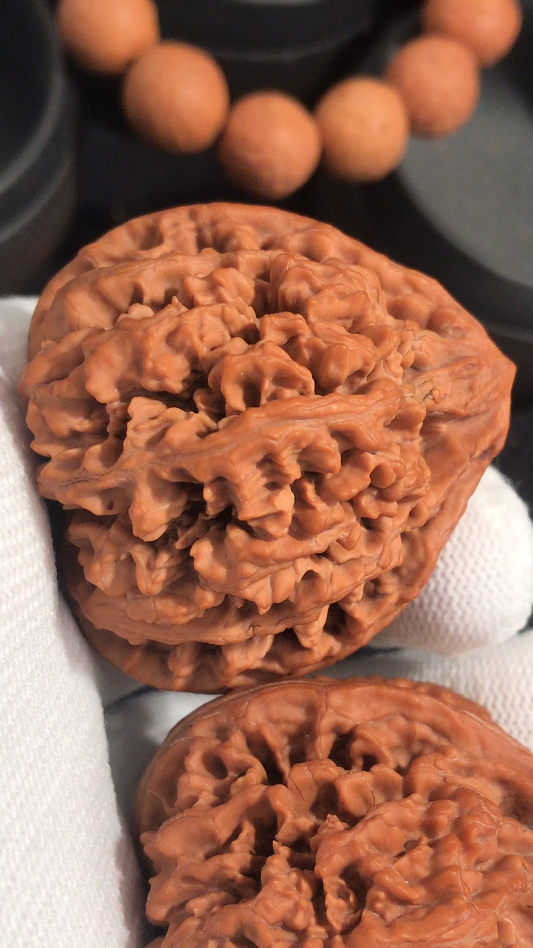 文玩核桃#62克的状元冠狮子头