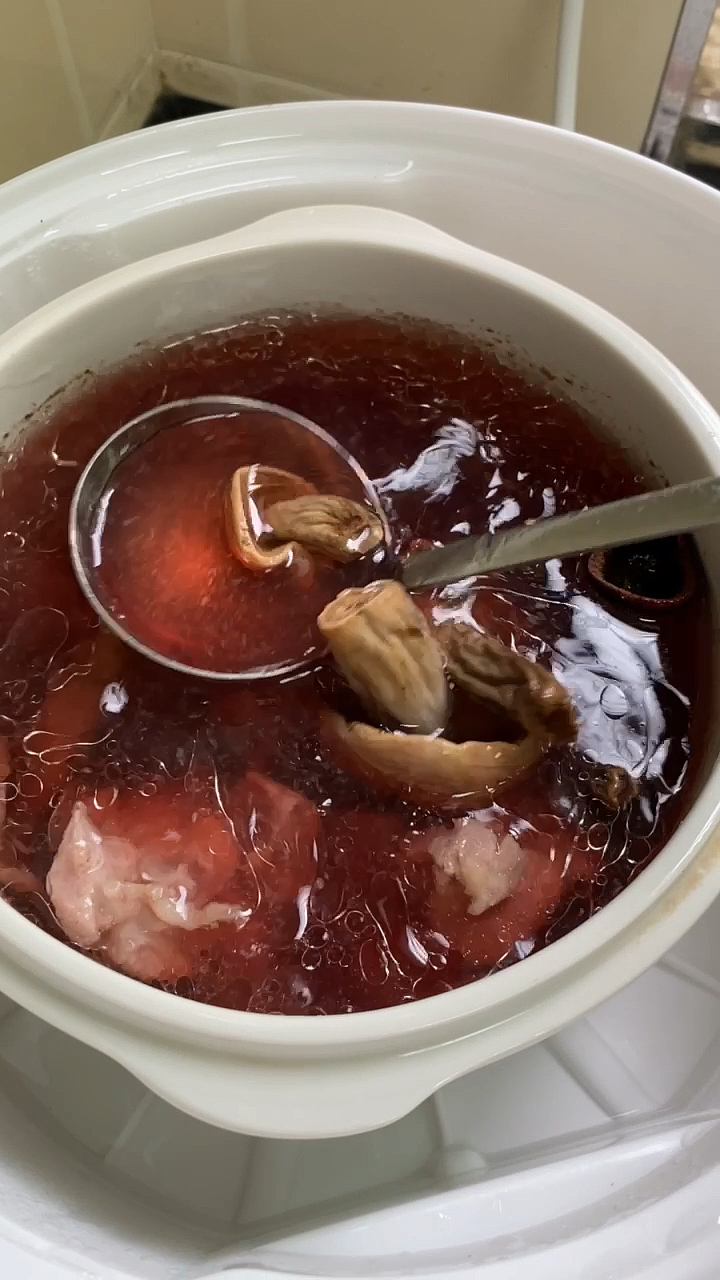 炖汤#不会炖红菇汤的看过来