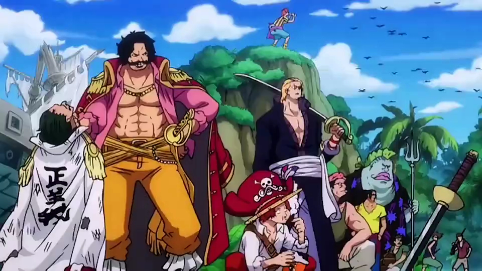 海贼王#罗杰vs白胡子