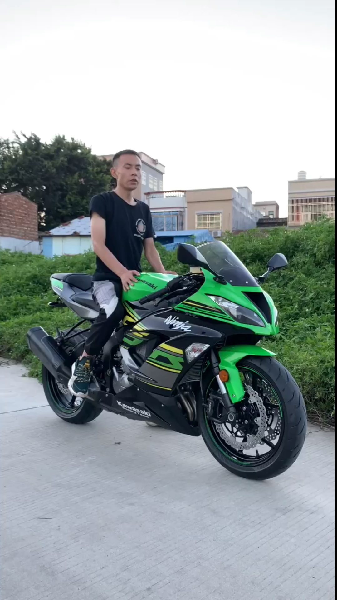 川崎zx6r#2018川崎小牛_才53英里_老外就不要了