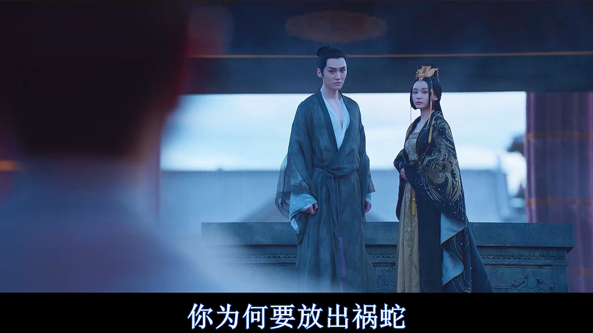 公主为了能够留住鹤守月,想要放出祸蛇,让鹤守月获得永生的力量