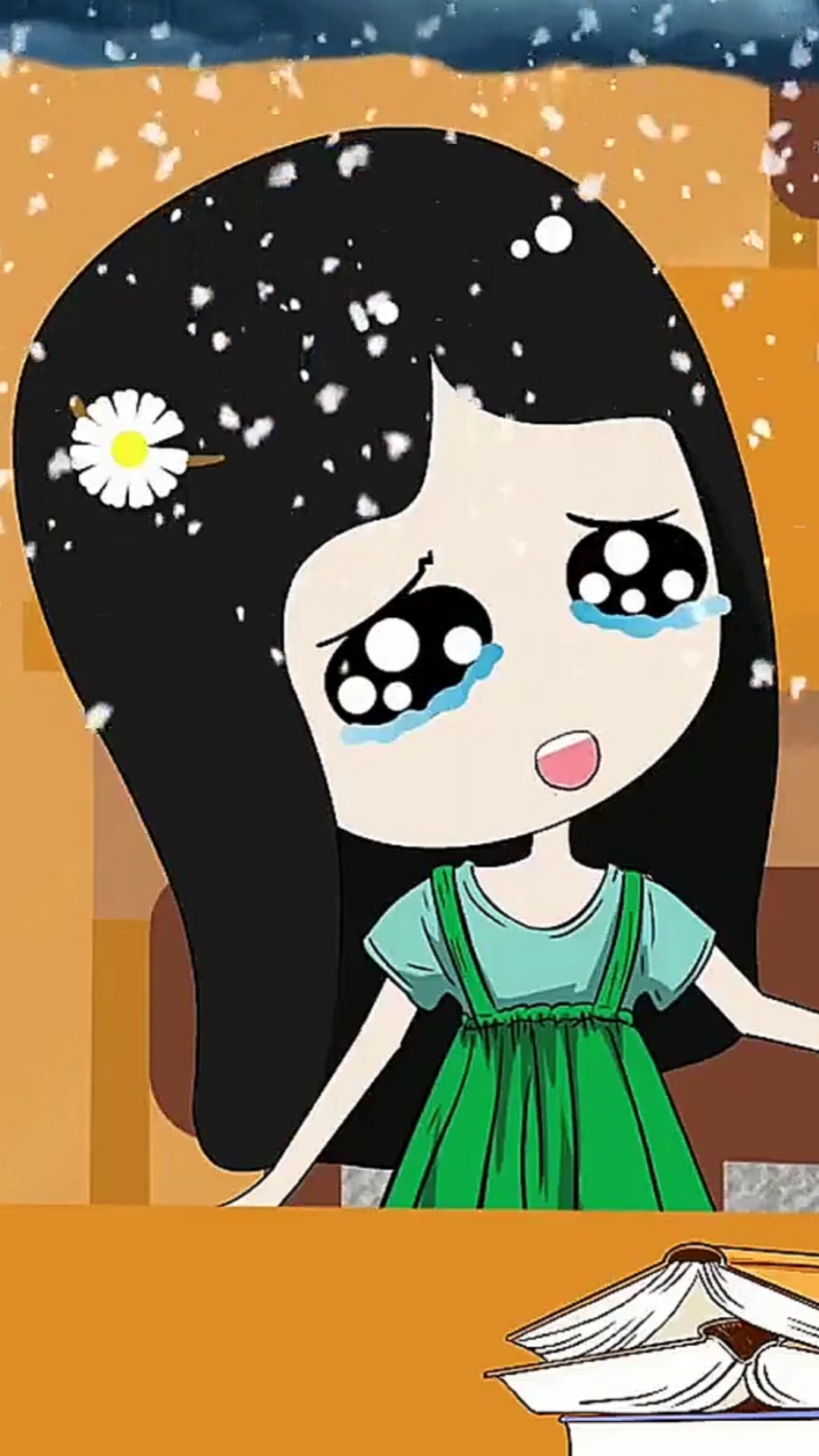 白雪为什么哭的这么伤心呢?