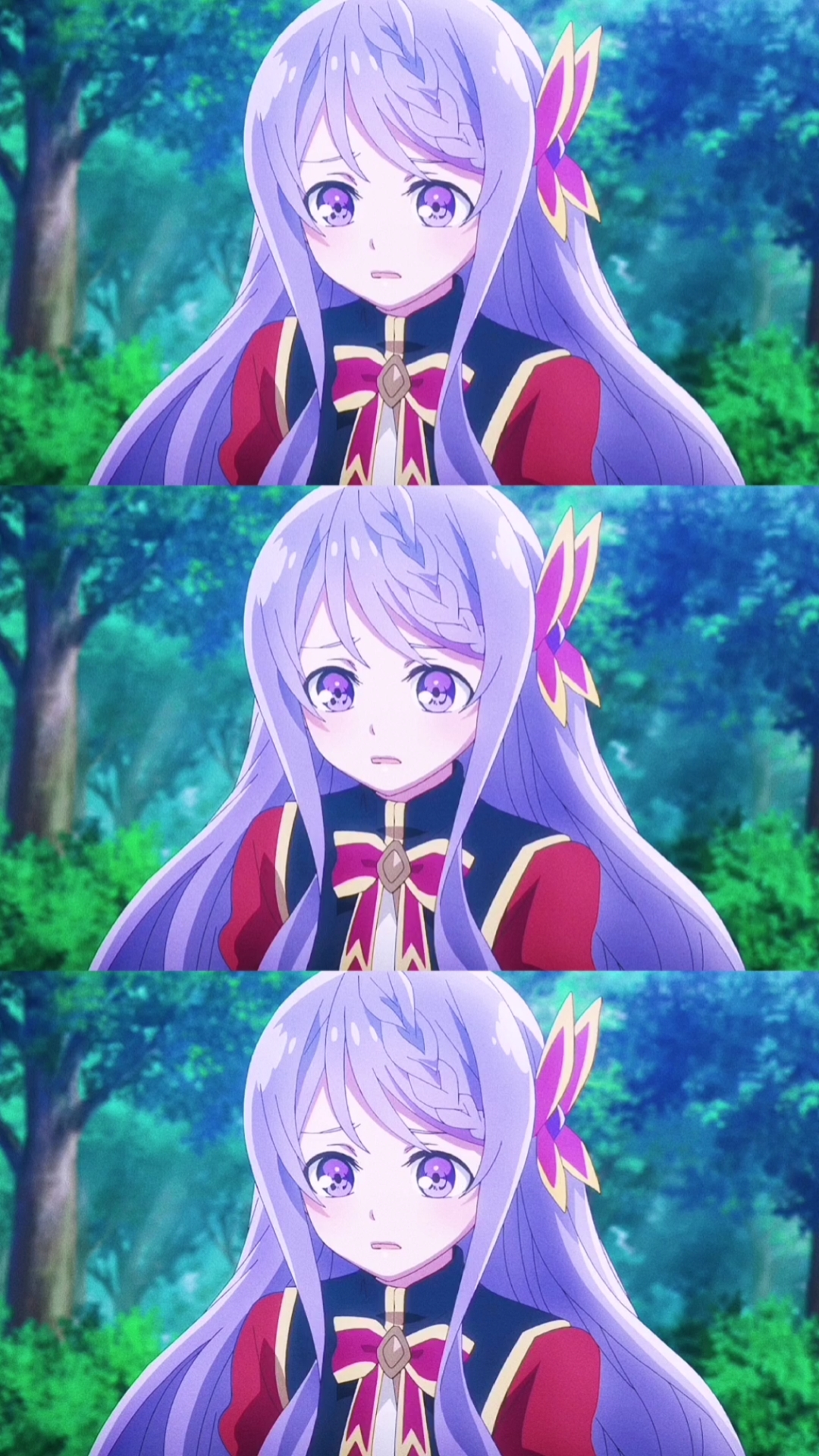 动漫#我可以为紫发公主老婆奉献一切!