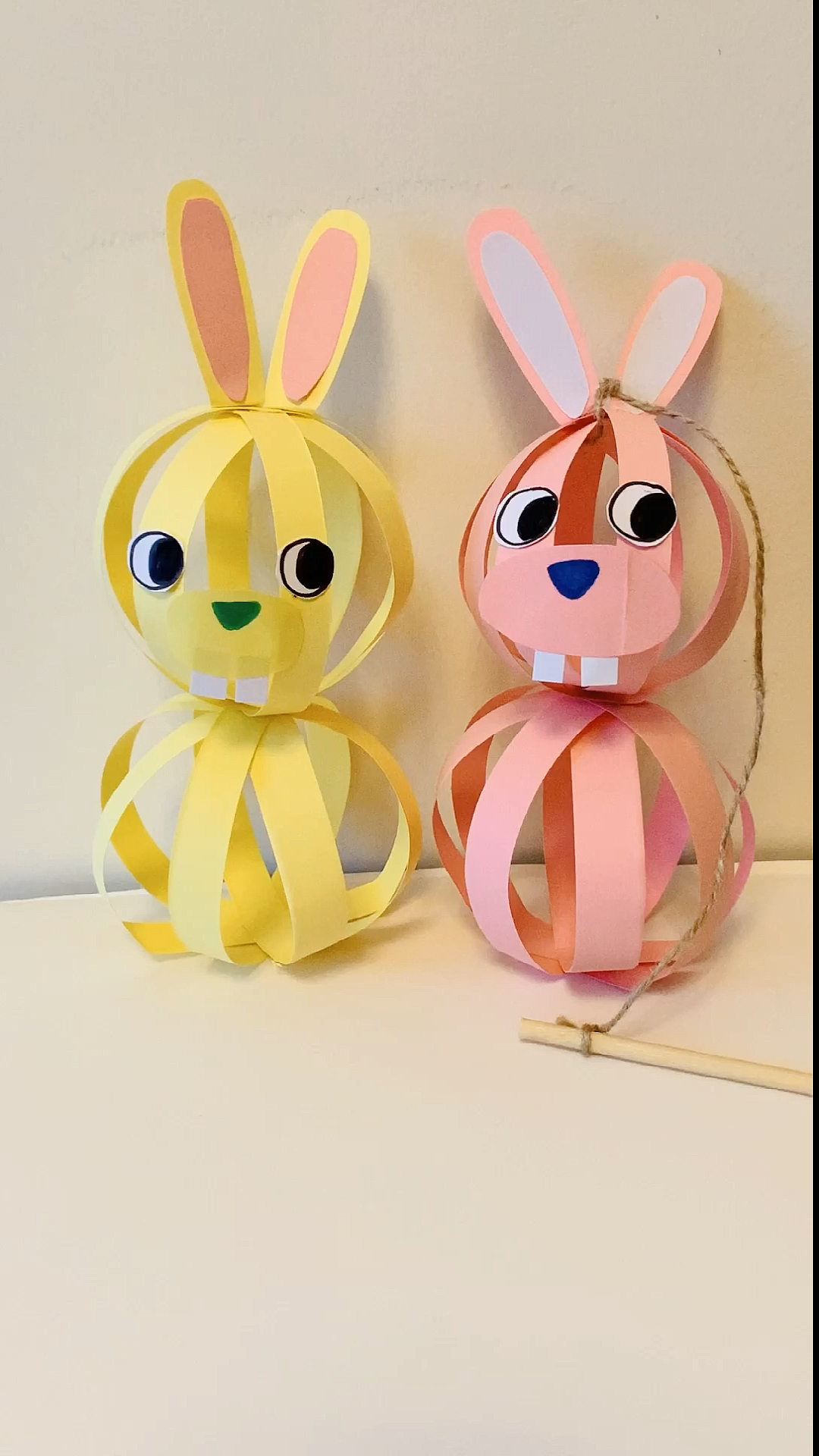 中秋节手工兔子灯#中秋节兔子灯