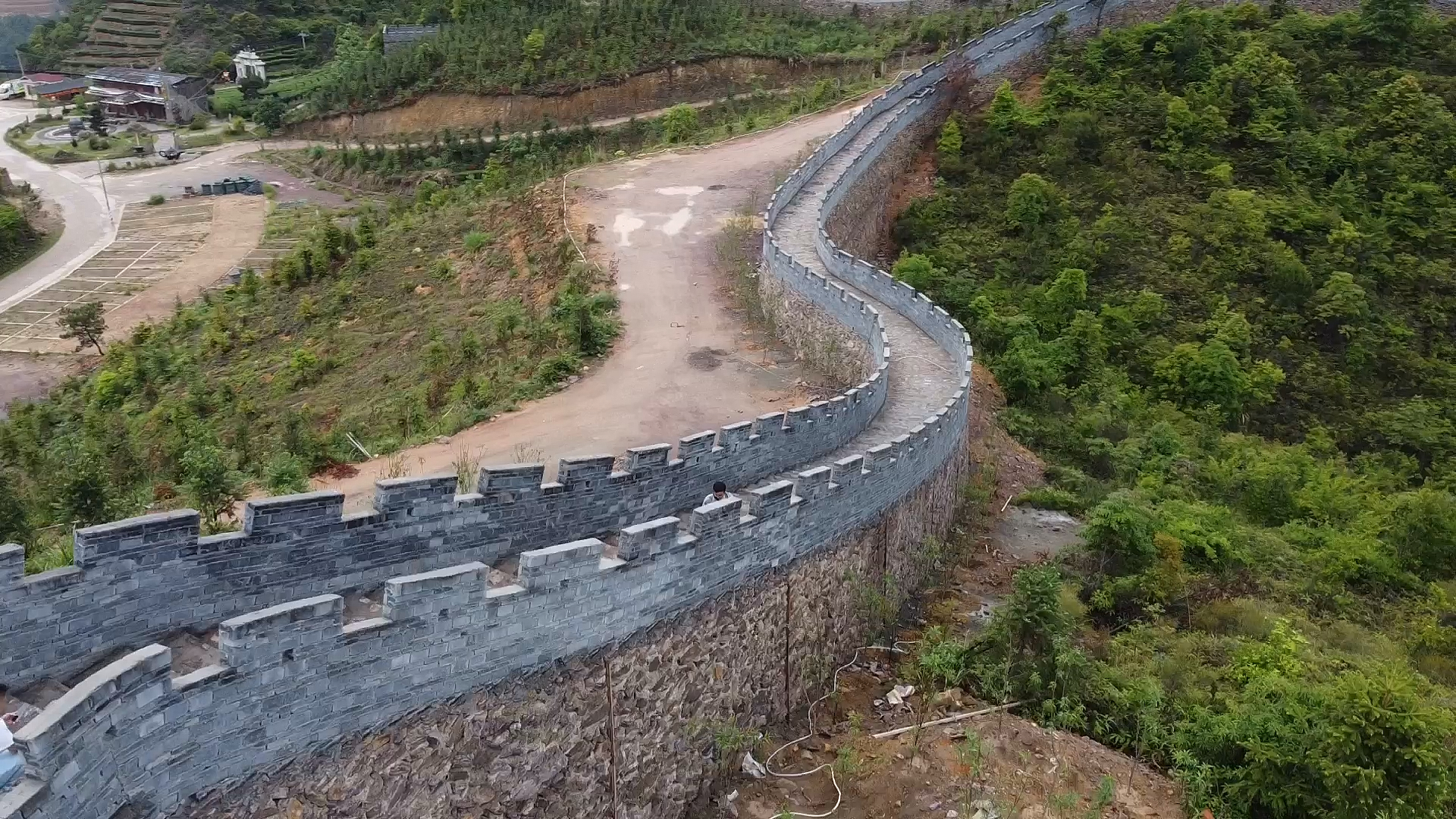 我和春天有个约会#梅州无意中发现的"长城",大家都来看看吧!