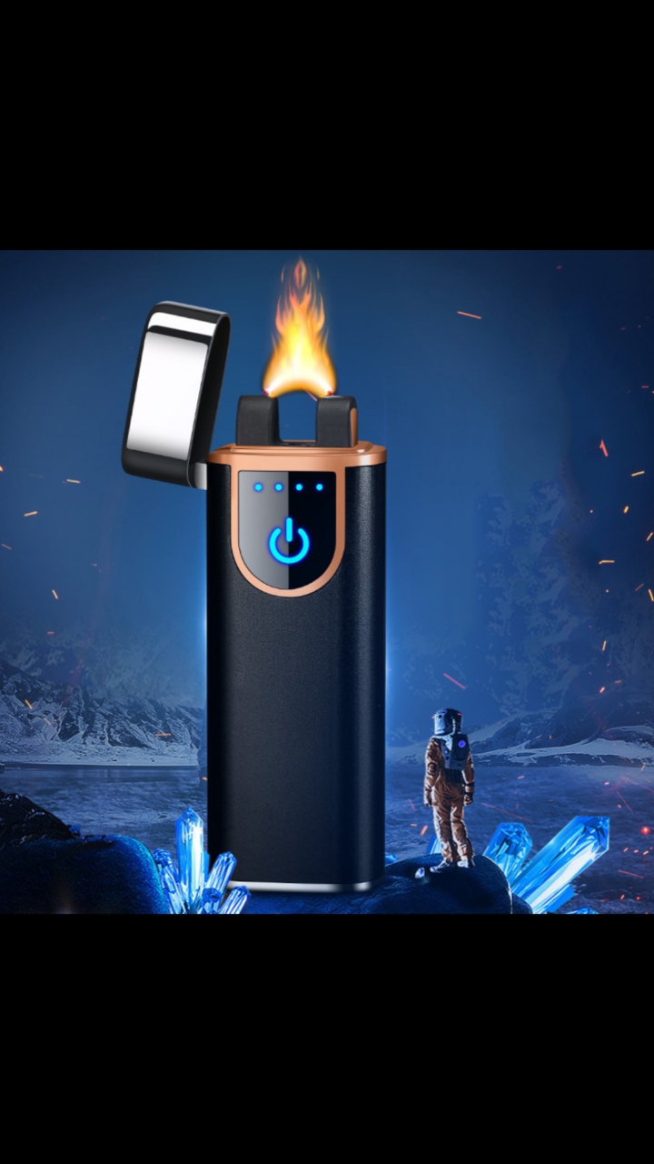 春日野餐好去处#zb016大功率电弧充电打火机升级款明黄粗电弧电量