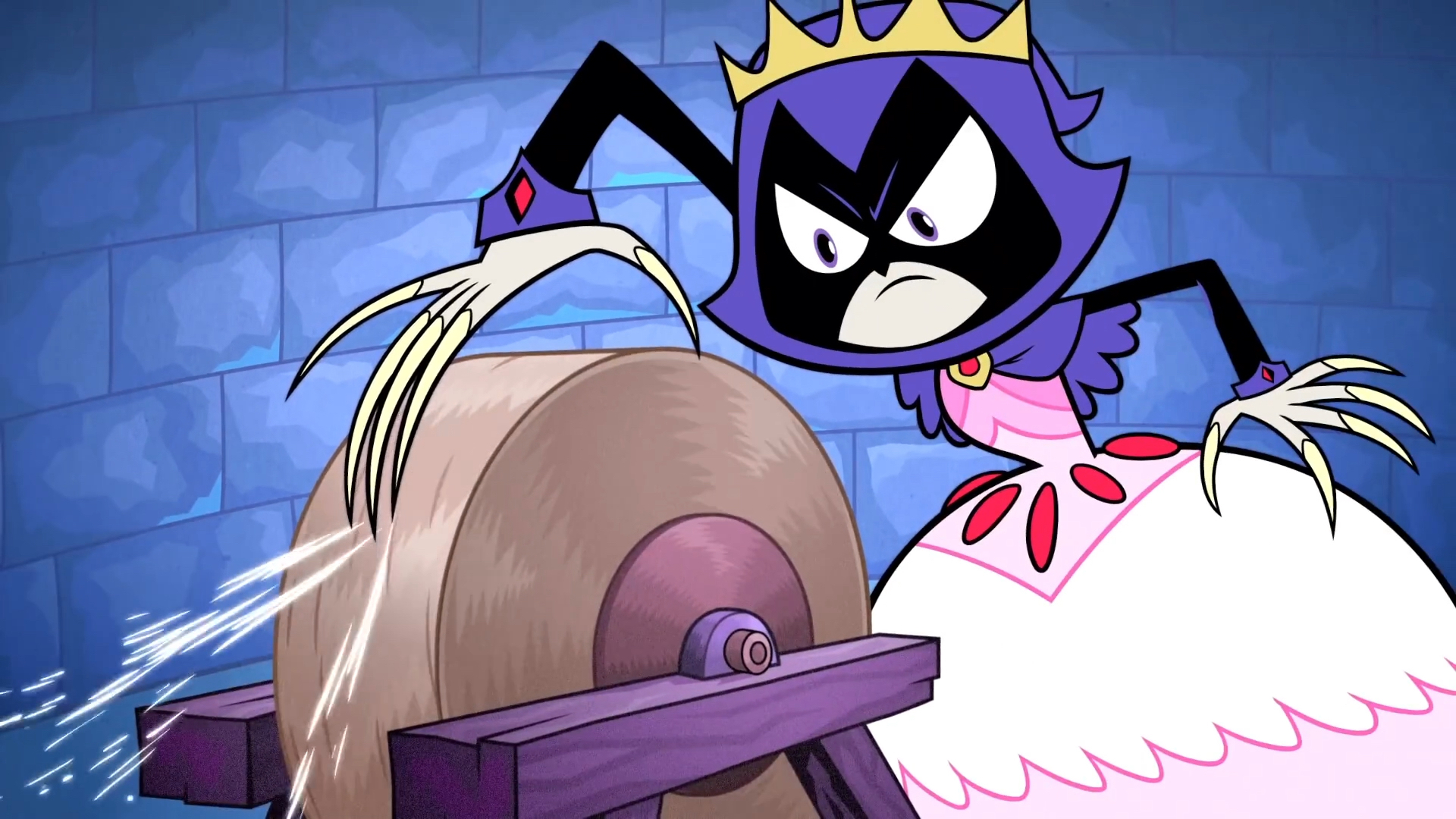 动漫长指甲公主没人喜欢居然黑化还打败恶龙