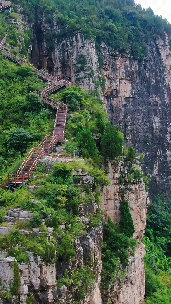 天梯山,风景美观.