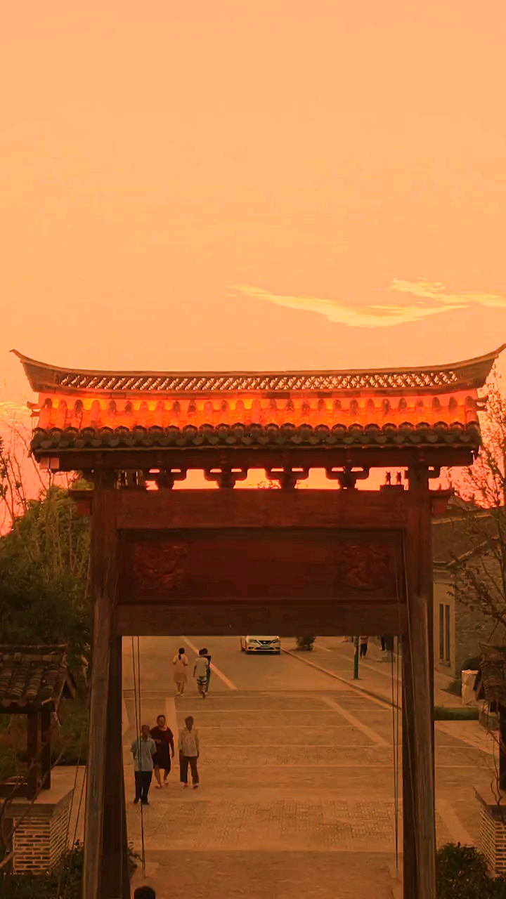 江苏盐城建湖九龙口九龙口淮剧小镇