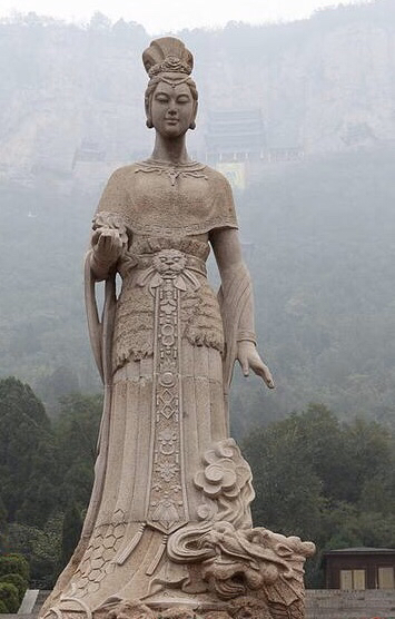 旅游进行时#娲皇宫位于河北省邯郸市涉县中皇山上是神话传说中女娲抟 