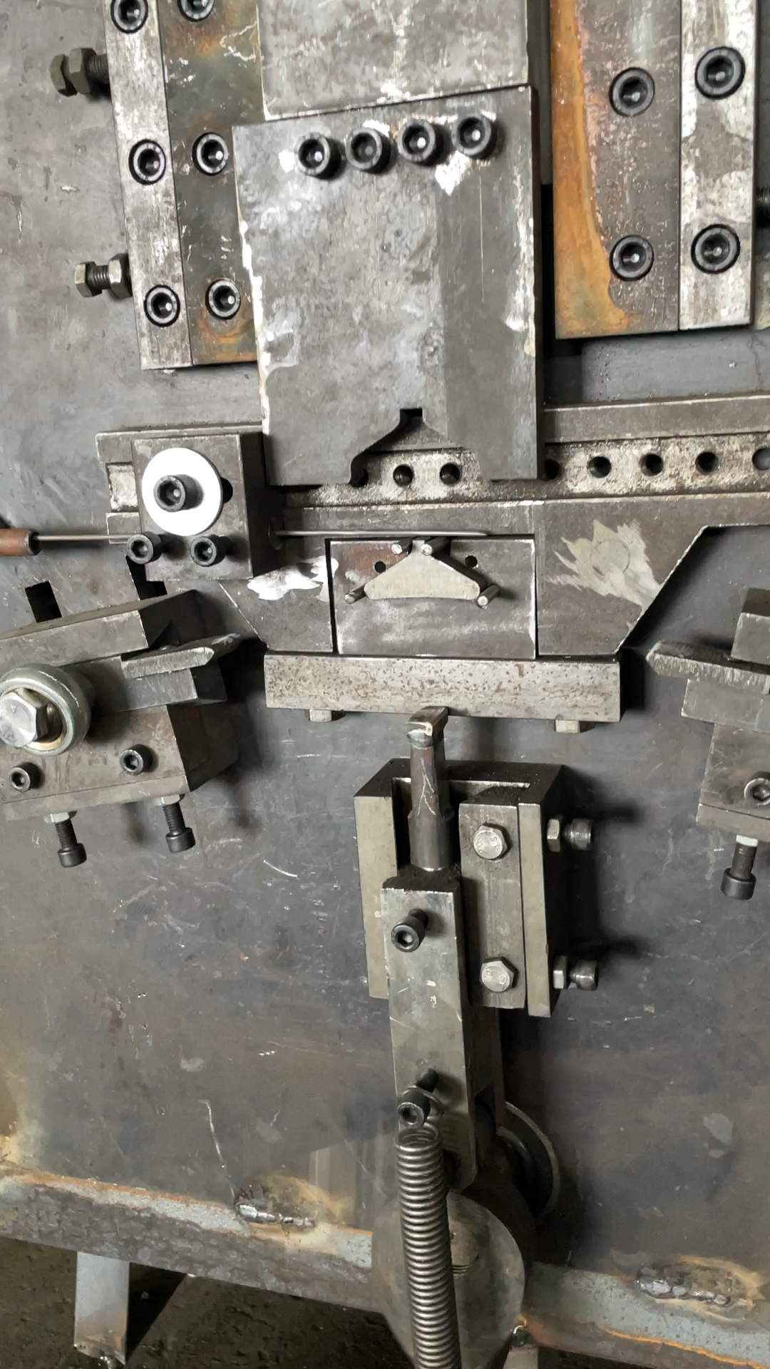 全自动钢丝折弯机铁丝打扣机线材弯线机调直机压扁机