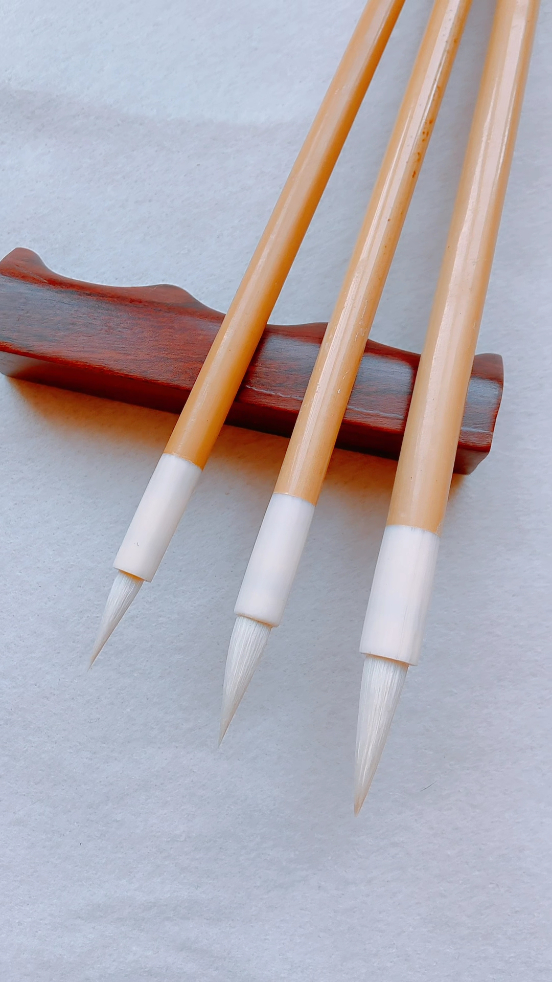 精品小羊毫,真好用#毛笔#纯手工制作毛笔#文房四宝