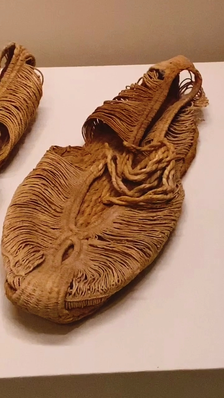 北京国博1972年新疆吐鲁番出土唐代麻鞋