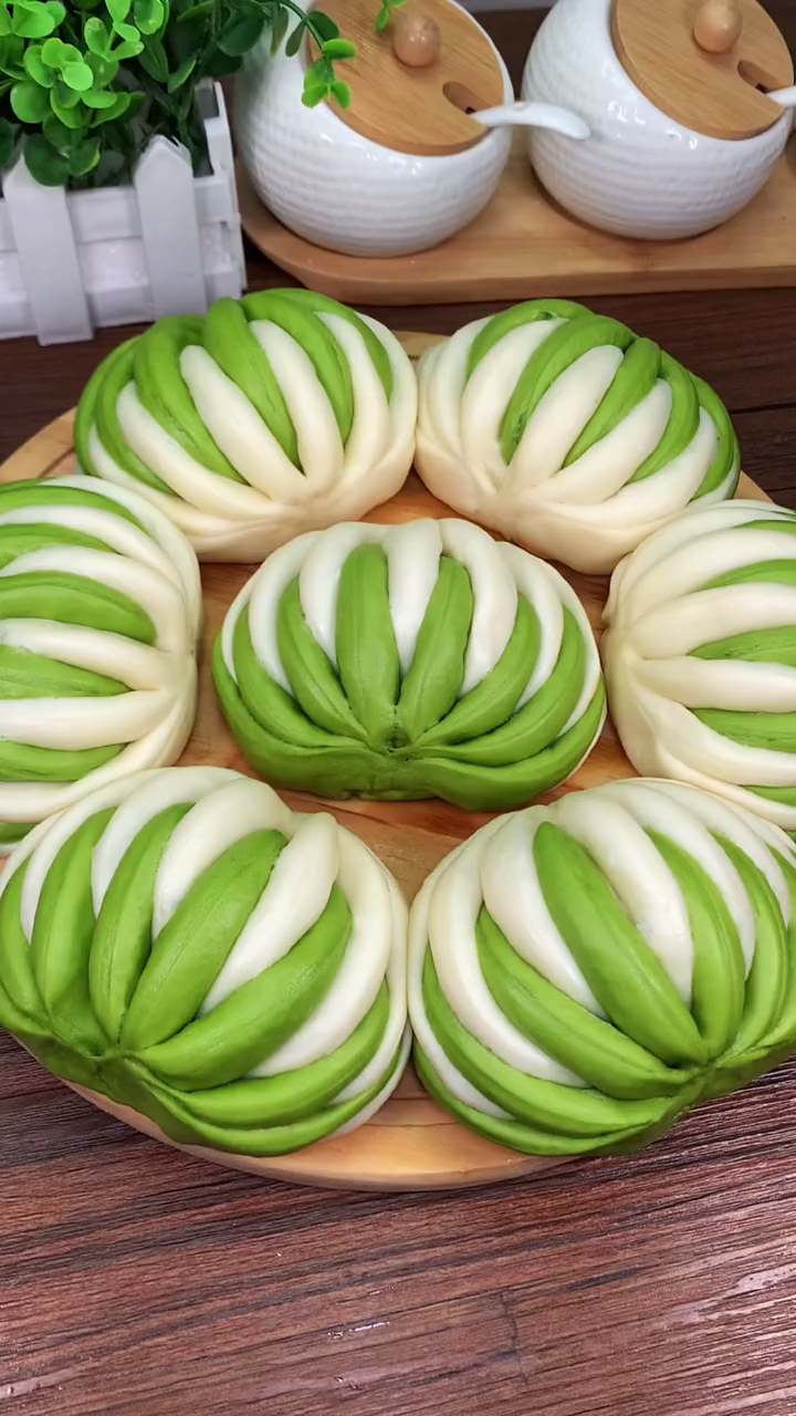 美食记#双色花卷～既好看又好吃