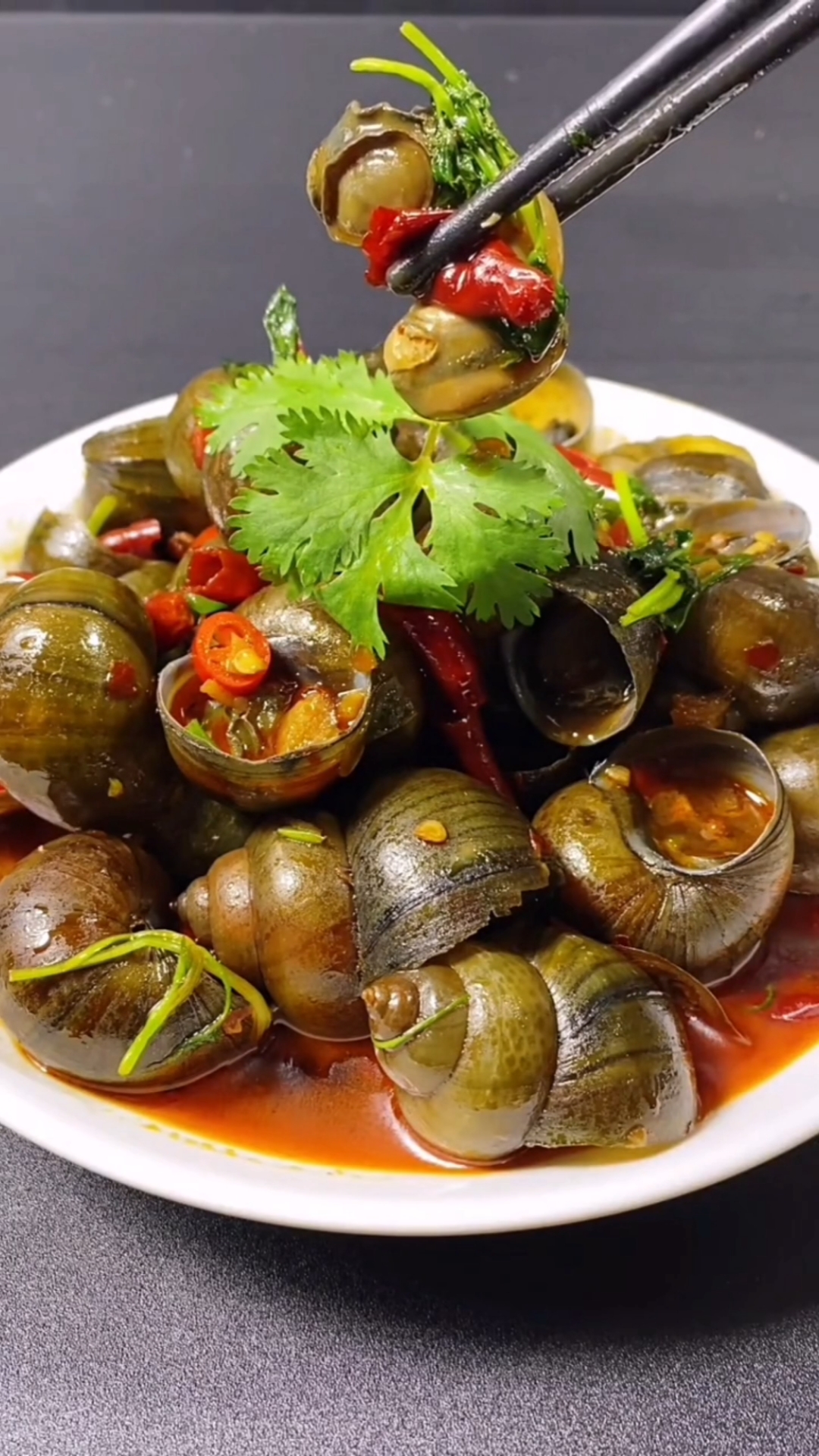 自制美食#田螺最新吃法