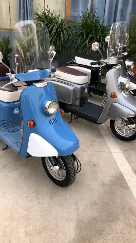 本田dio.af52期复古火车龟搭载两冲程风冷单气缸立式49cc发动机