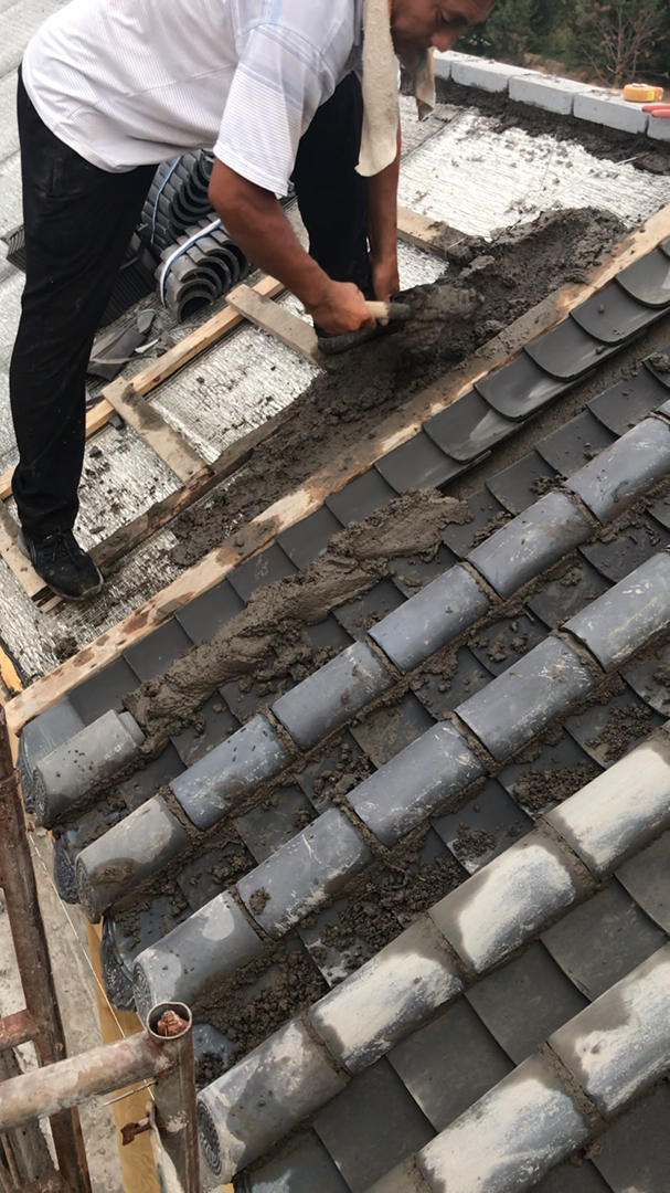 古建#河北专业仿古瓦施工队