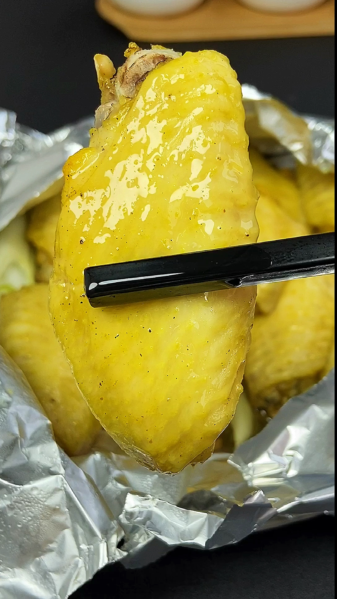 美食#锡纸盐焗鸡