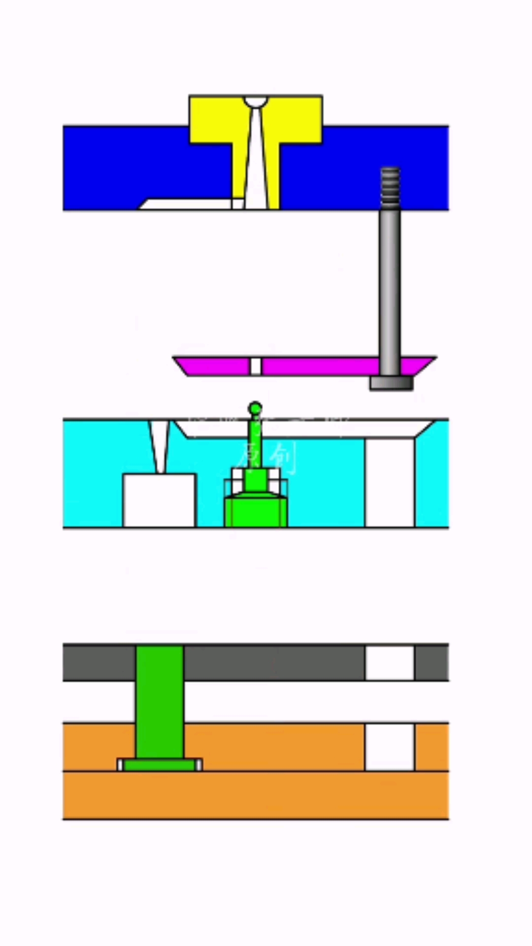 模具细水口也可以做二板模