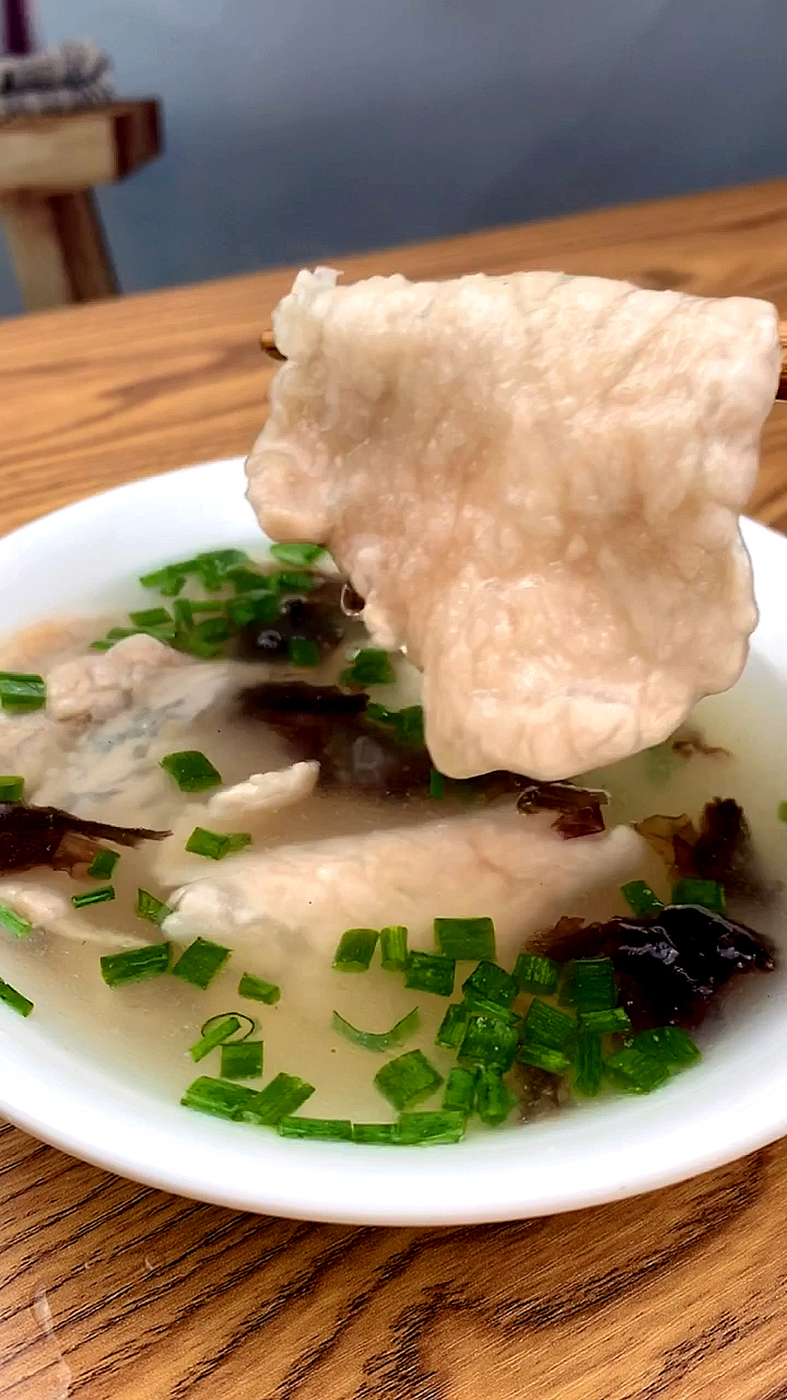 捶肉汤#爽口滑嫩的捶肉汤,小朋友们的最爱!