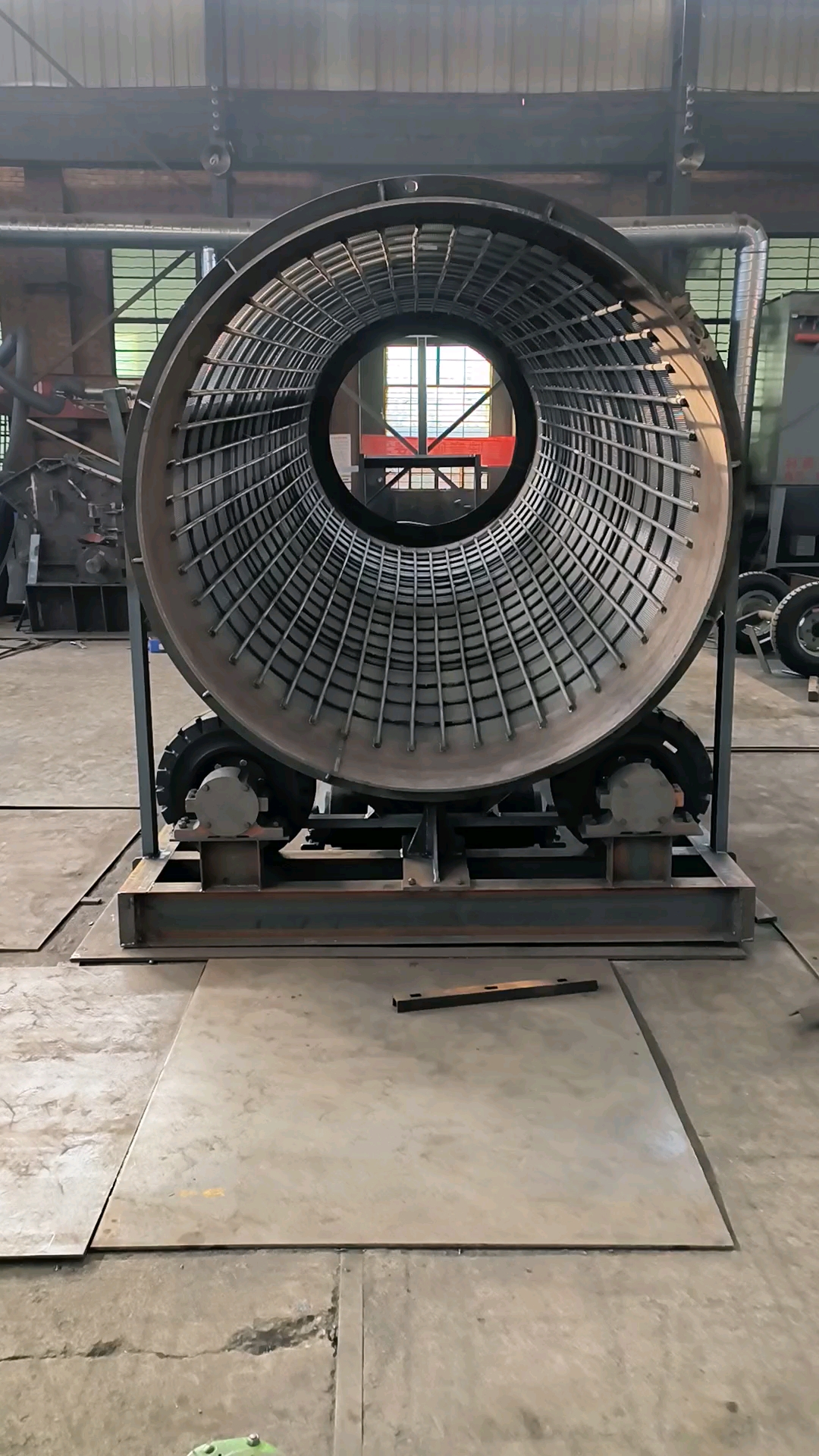 无轴滚筒筛##无轴滚筒筛#滚筒筛#滚筒筛沙机#无轴滚筒筛石机#筛分