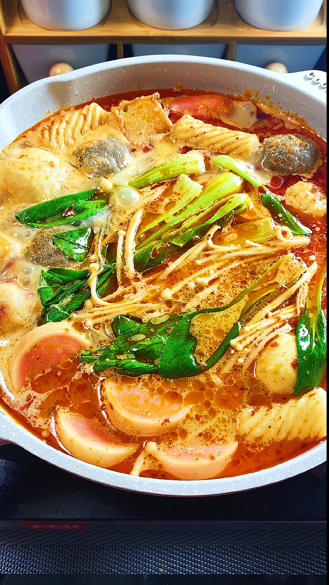 美食#何炅老师版麻辣烫,超级简单,真的太好吃了