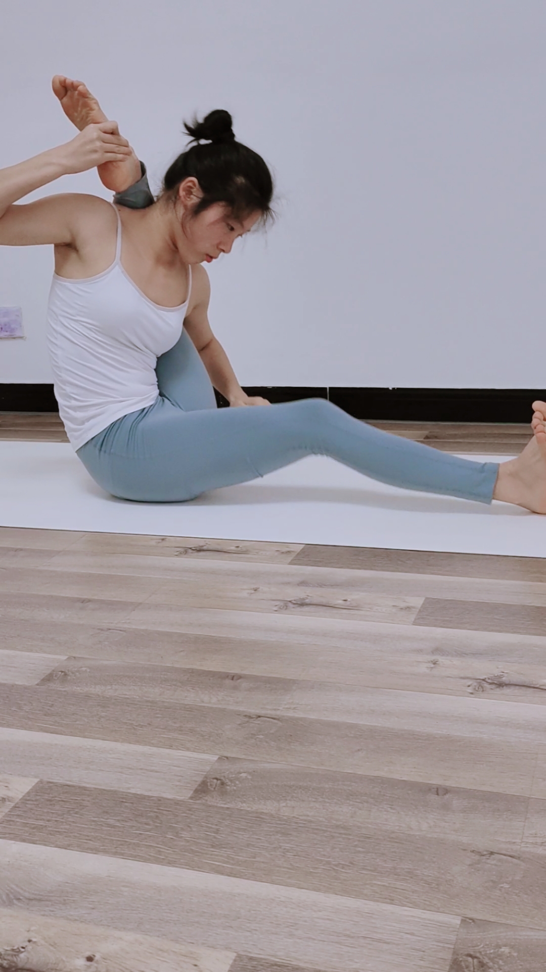 阿斯汤加#阿斯汤加瑜伽中的睡龟式,你学会了吗?