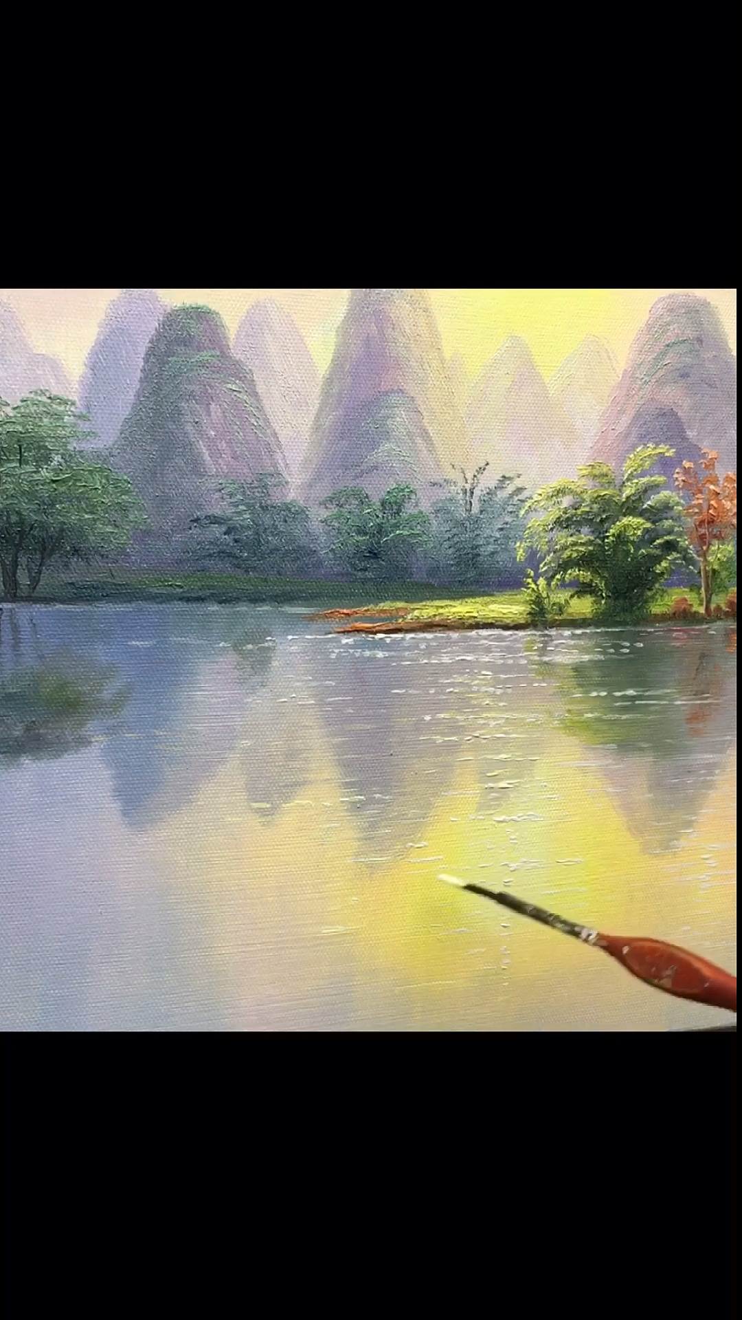 手绘油画