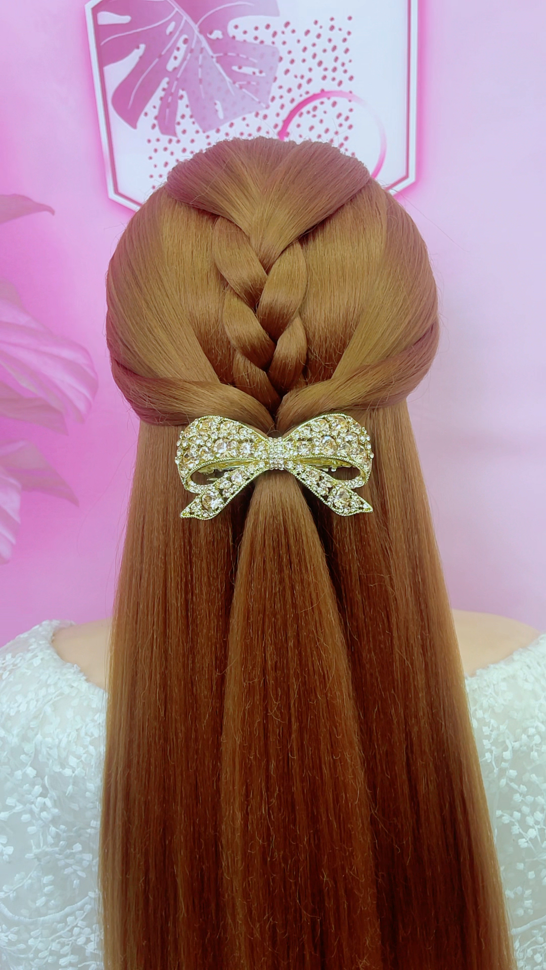 简单大气,披肩发甜美又好看伴娘发型