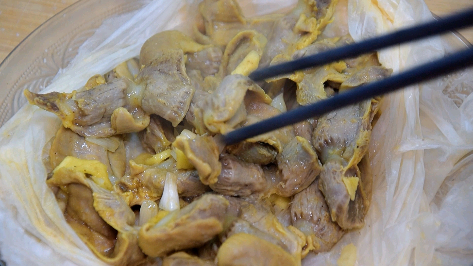 美食#客家盐焗鸡胗,看得我流口水