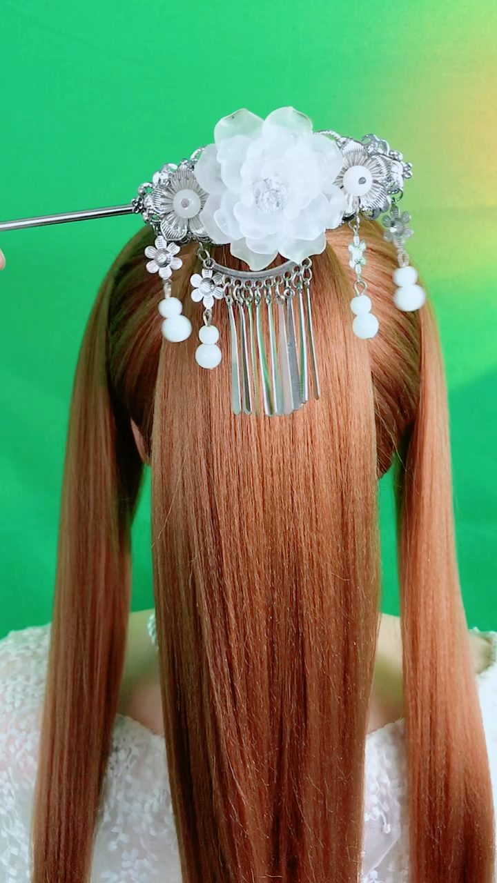 古装发型,灵蛇发髻