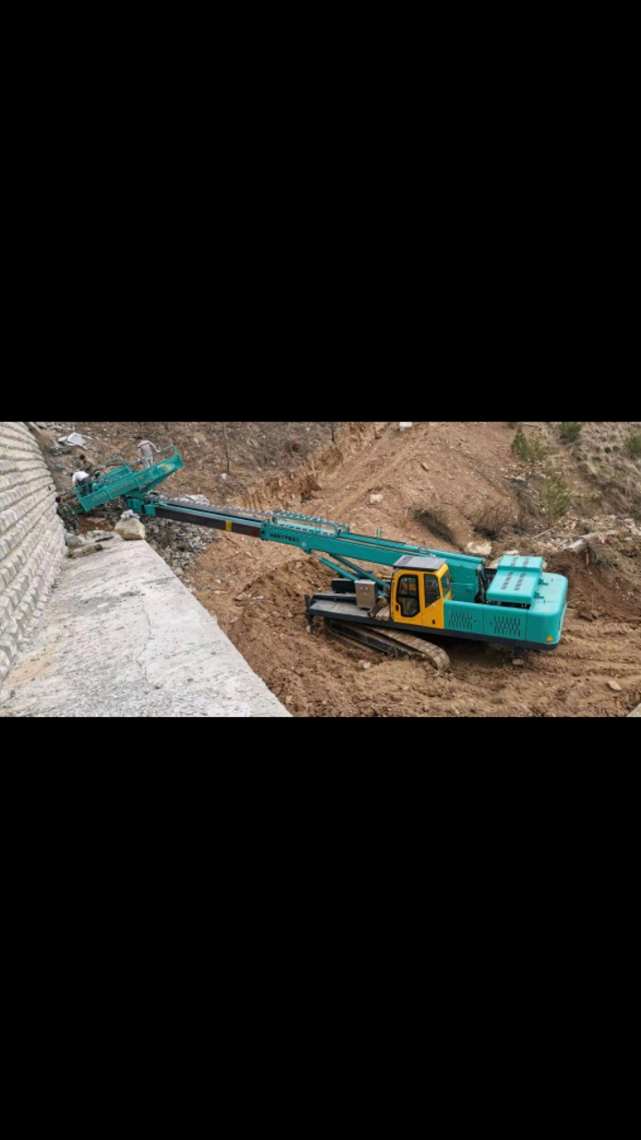 锚杆钻机-护坡工程的赚钱神器-液压锚固钻机边坡支护钻机岩石钻孔机