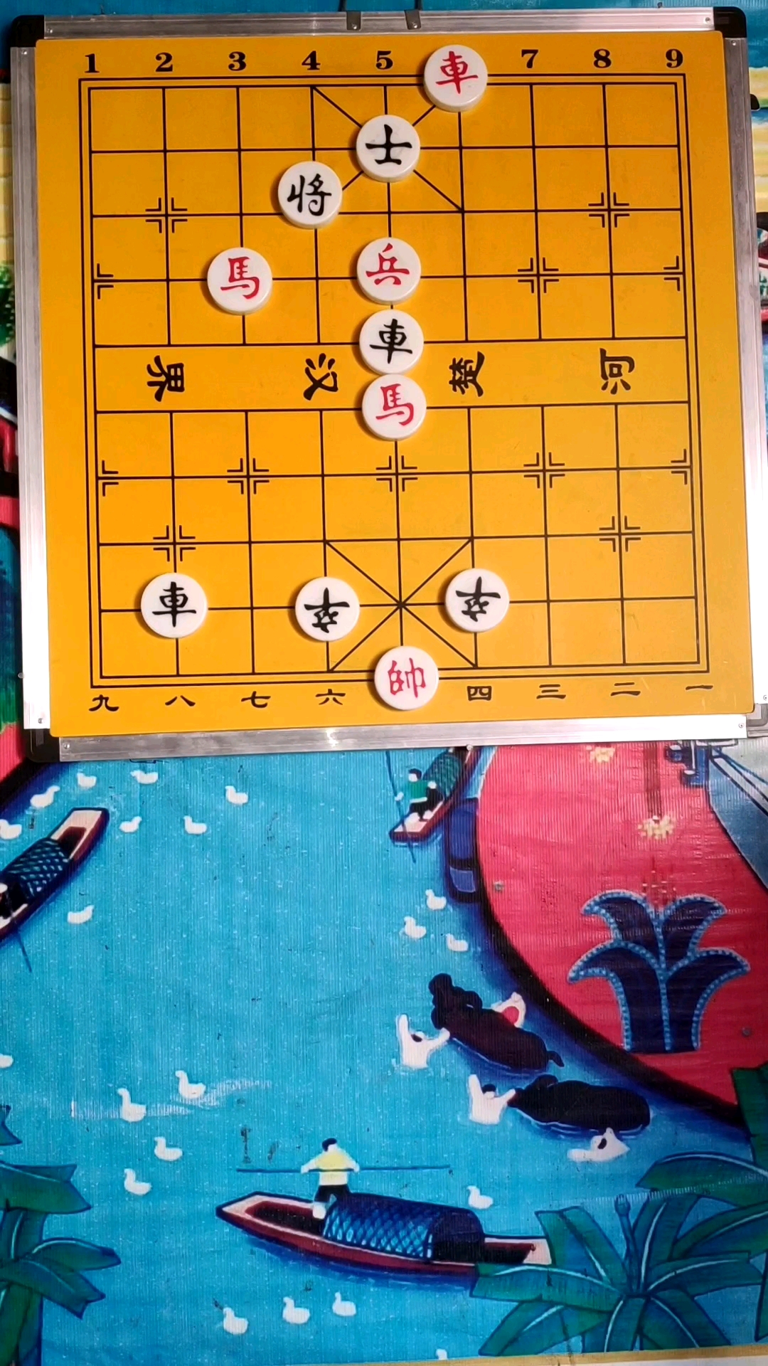 古谱残棋#一盘路边摊实战残棋奉献给大家