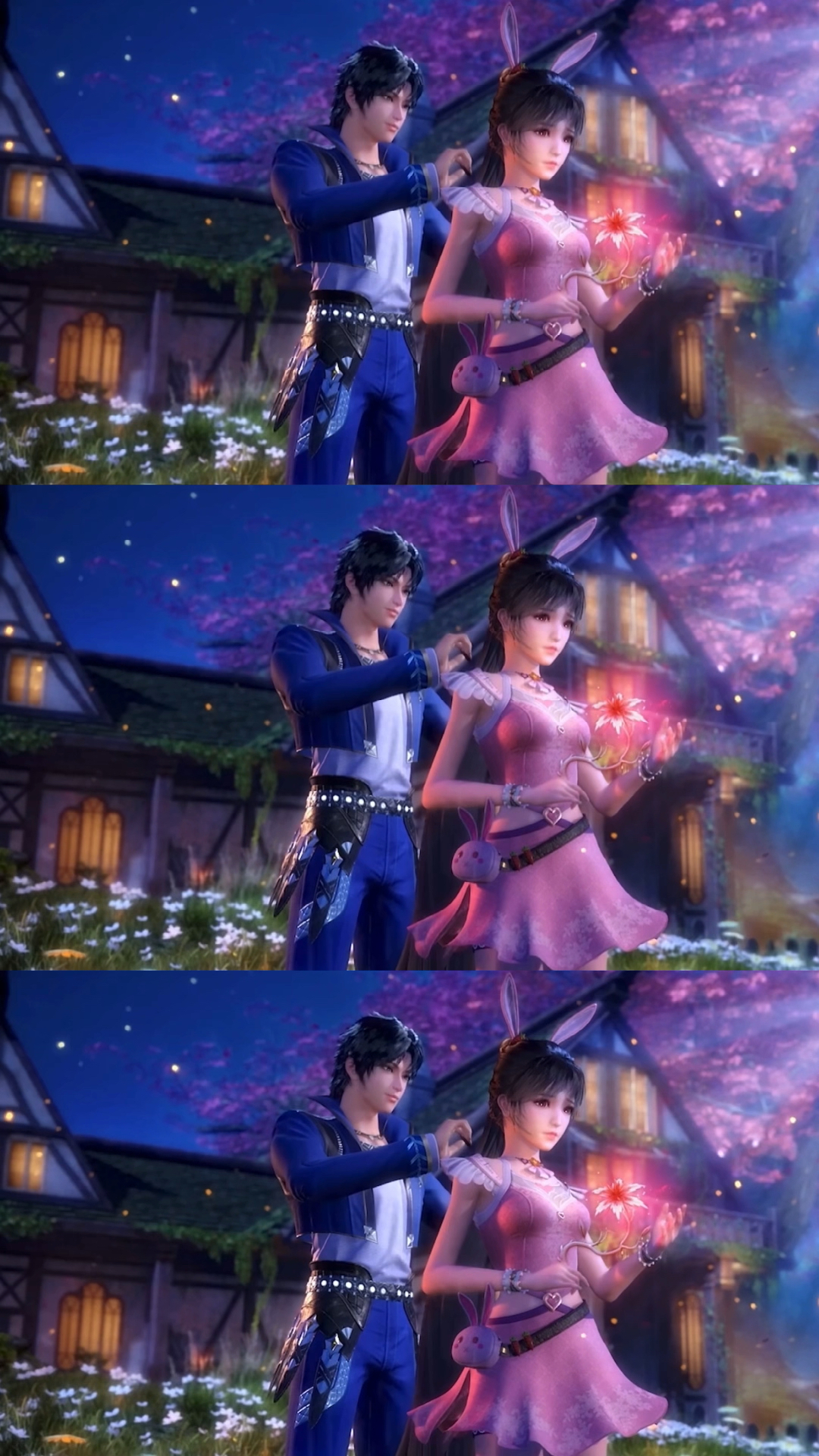 斗罗大陆#斗罗中替小舞梳过头发的三位!