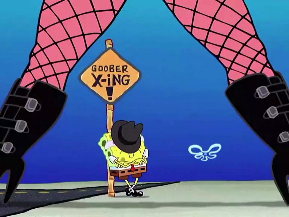 海绵宝宝派大星#一只穿渔网袜的派大星你喜欢吗?