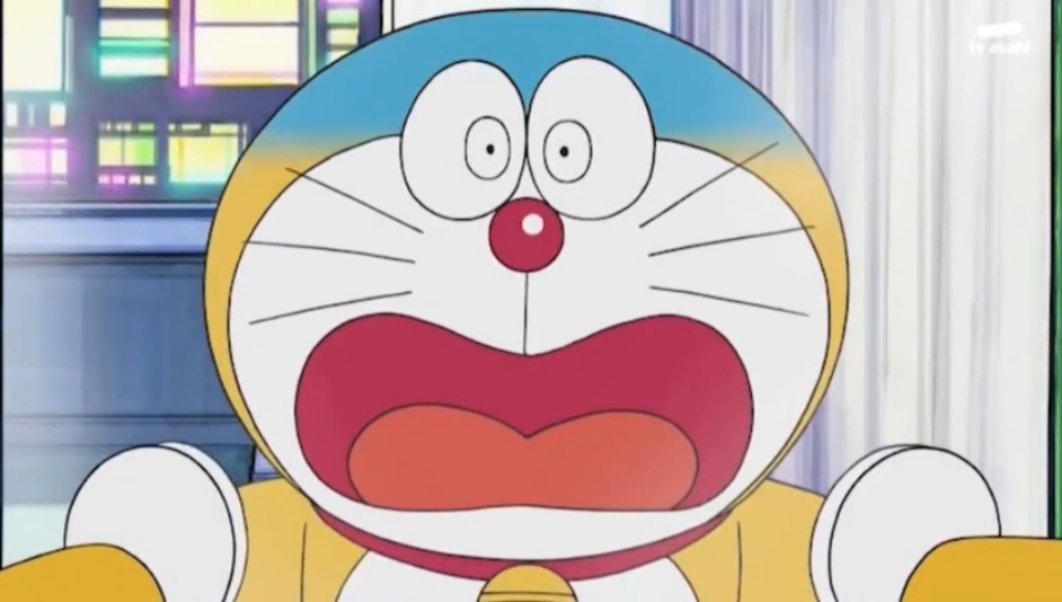 哆啦a梦#来为你们揭晓,为什么哆啦a梦这么害怕老鼠和变成蓝色