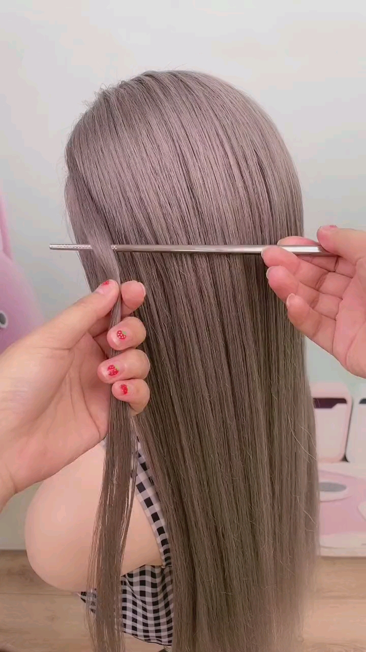 一根筷子编头发