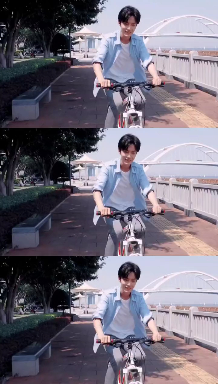 那个骑着单车迎风而来的少年应该没人会不心动吧
