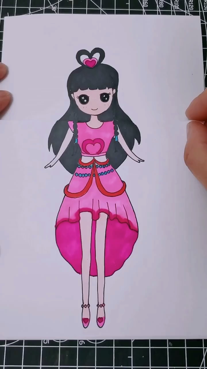 画画原来如此简单学画公主简笔画