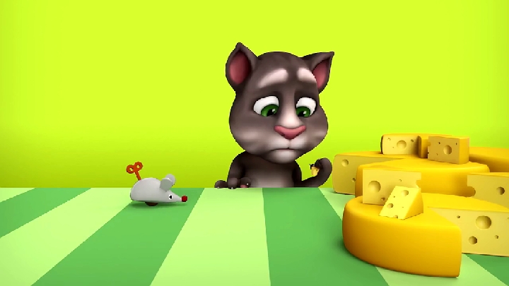 动漫#我的汤姆猫短片:打老鼠