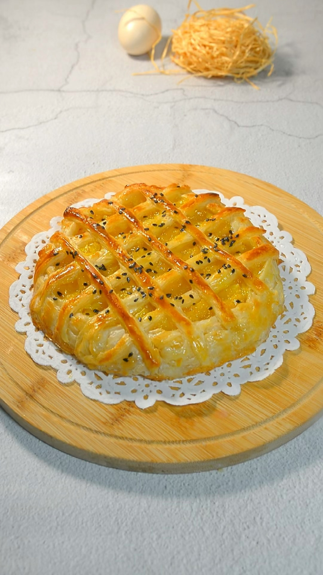 春日野餐好去处菠萝的神仙吃法做成菠萝派菠萝饼送给520的她