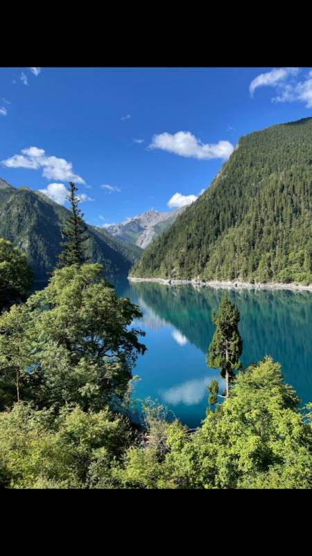 春日心愿旅行地#山清水秀的九寨沟