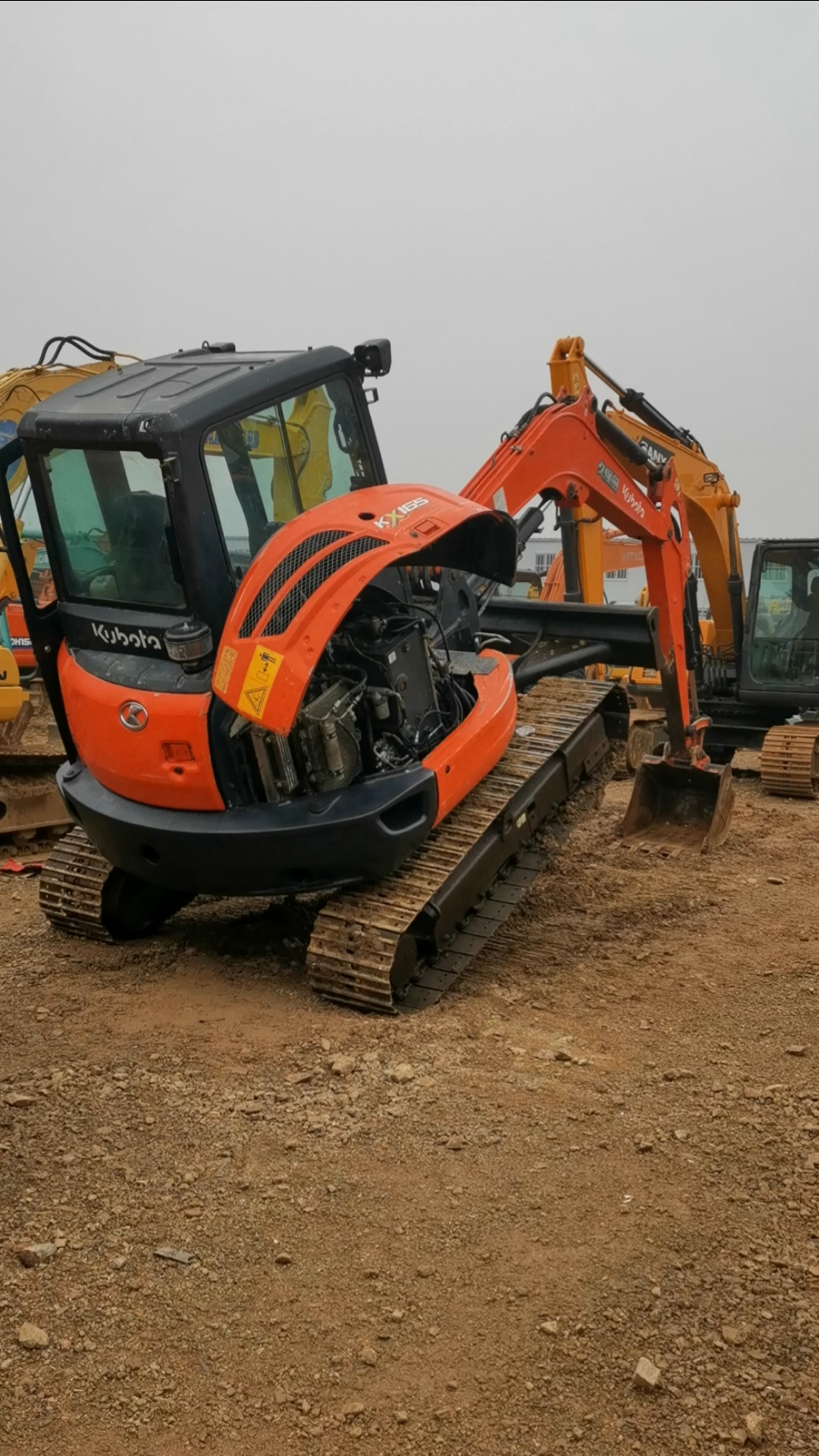 二手挖掘机个人#市面上很少见的久保田165二手挖掘机