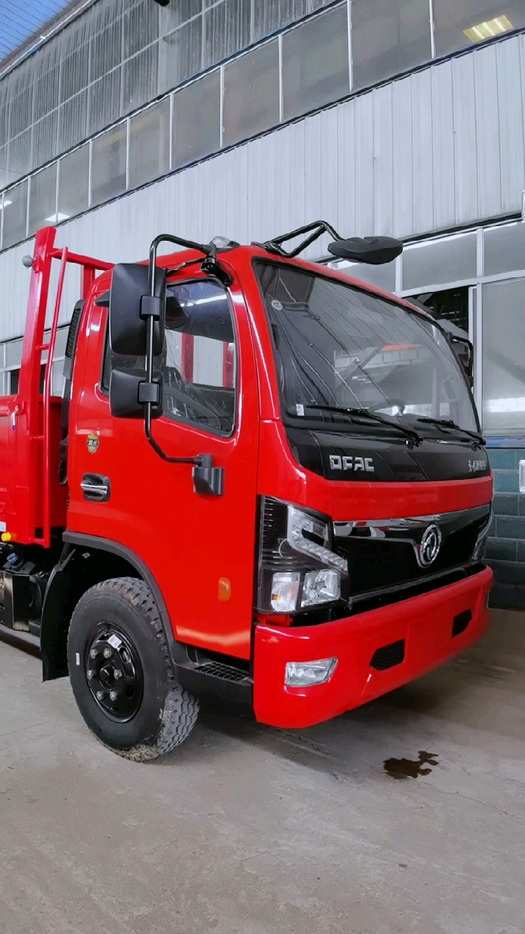 平板自卸车国六东风福瑞卡4米1平板自卸车云内170马力