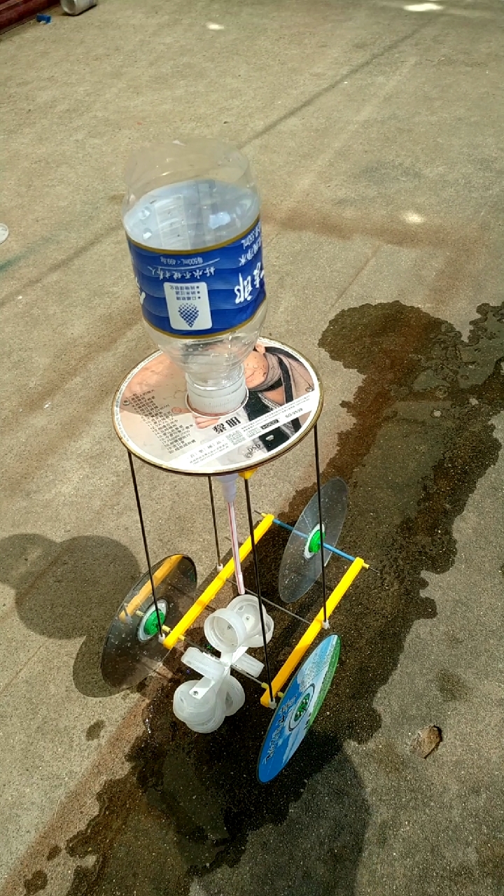 手工制作#水动力车